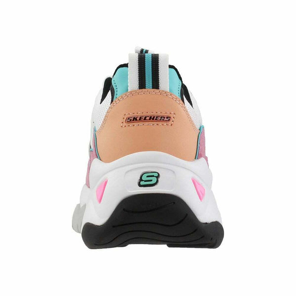 Skechers Women's D'Lites 3 ZENWAY Memory Lace-up Sneaker White – HiPOP Fashion