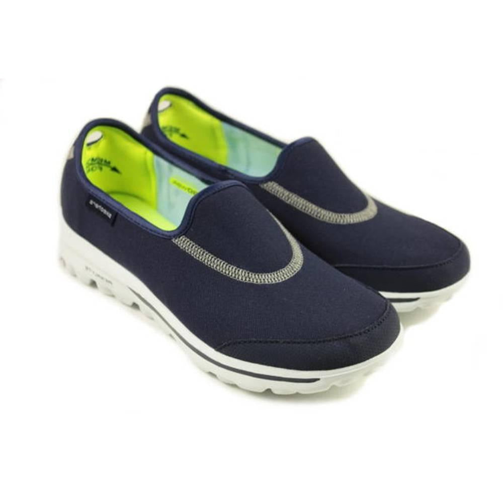 Skechers Go Impress Shoes Navy/White Final Sale HiPOP Fashion