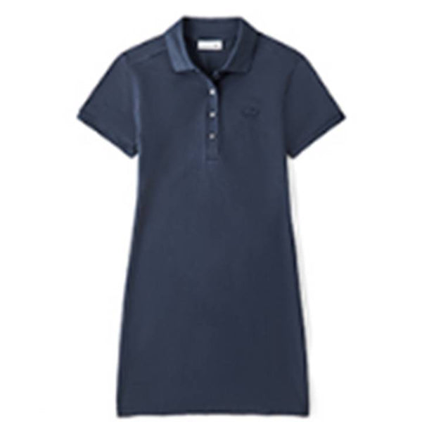 Lacoste Women's Polo Dress Navy – HiPOP