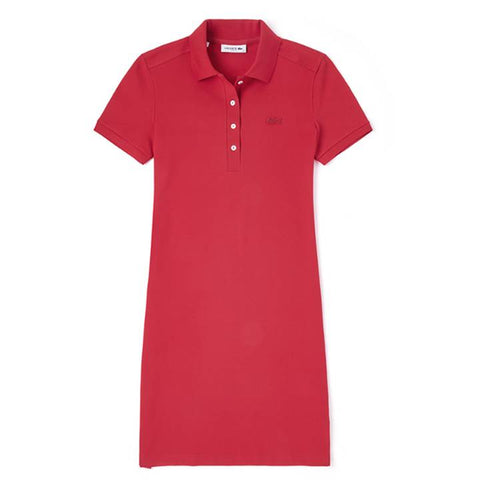 Zaklampen Hoogland zwak Lacoste Women's Stretch Slim Fit Polo Dress Red – HiPOP Fashion