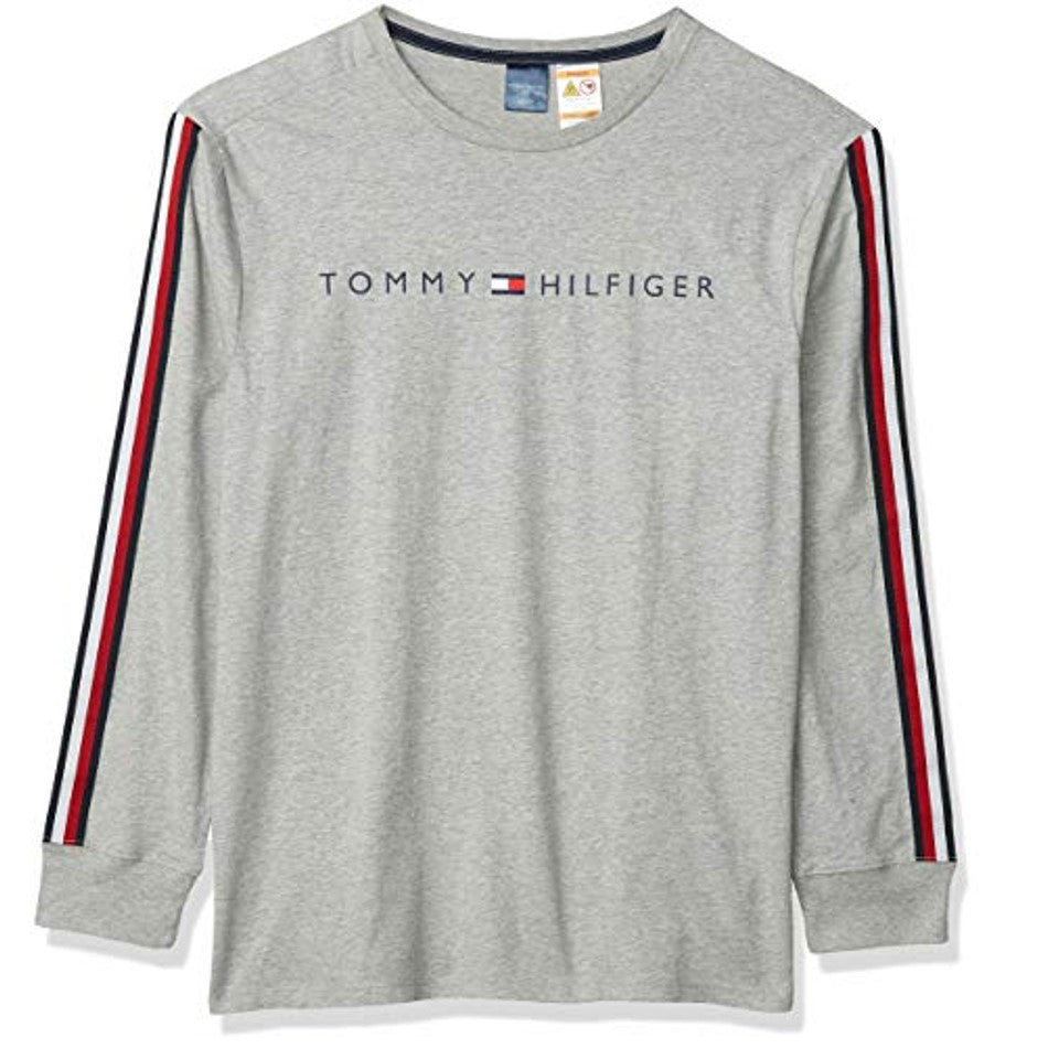 Raad eens Toestemming Een goede vriend Tommy Hilfiger Tommy Jeans M NASH LS T-Shirt GREY HEATHER B1 – HiPOP Fashion