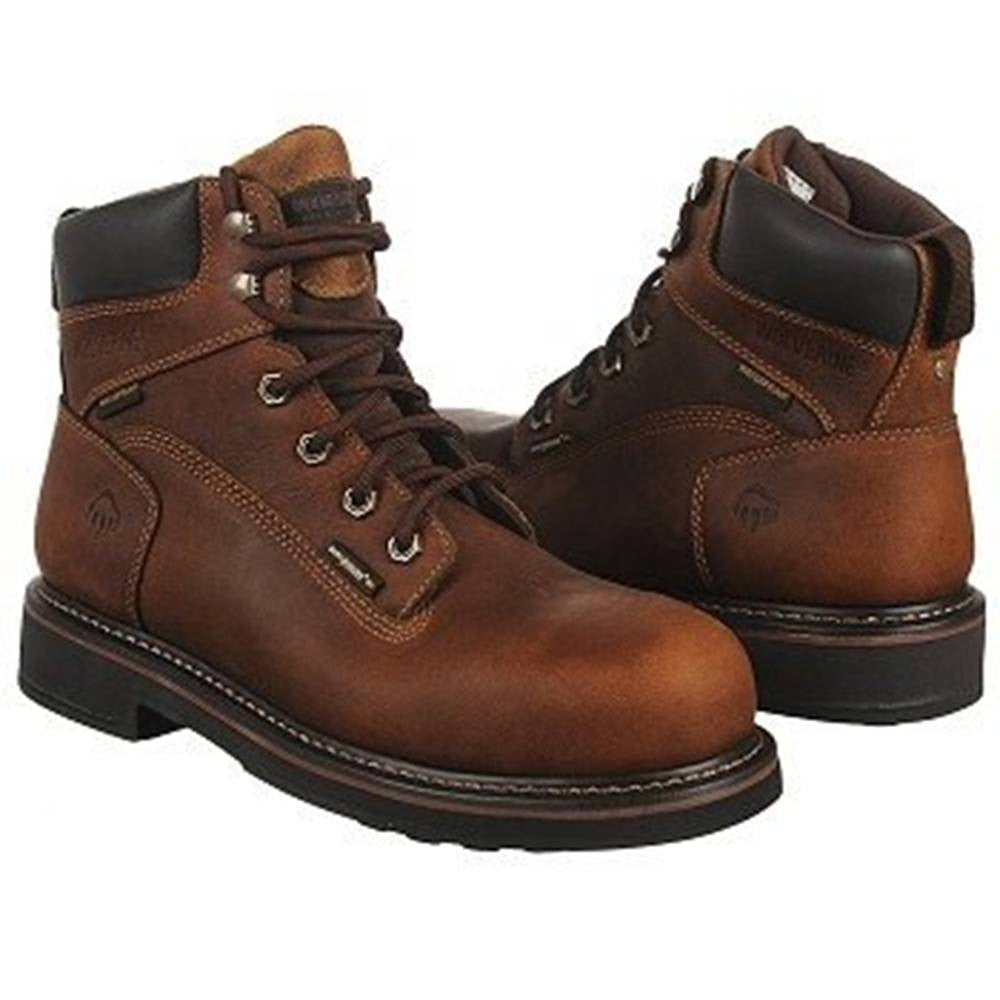 wolverine waterproof work boots