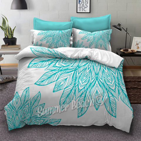 teal bed throw next