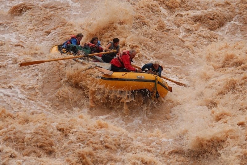 Whitewater Rafting Colorado River Rapids