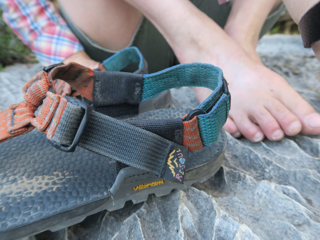 Custom Pair of Re-souled Bedrock Sandals