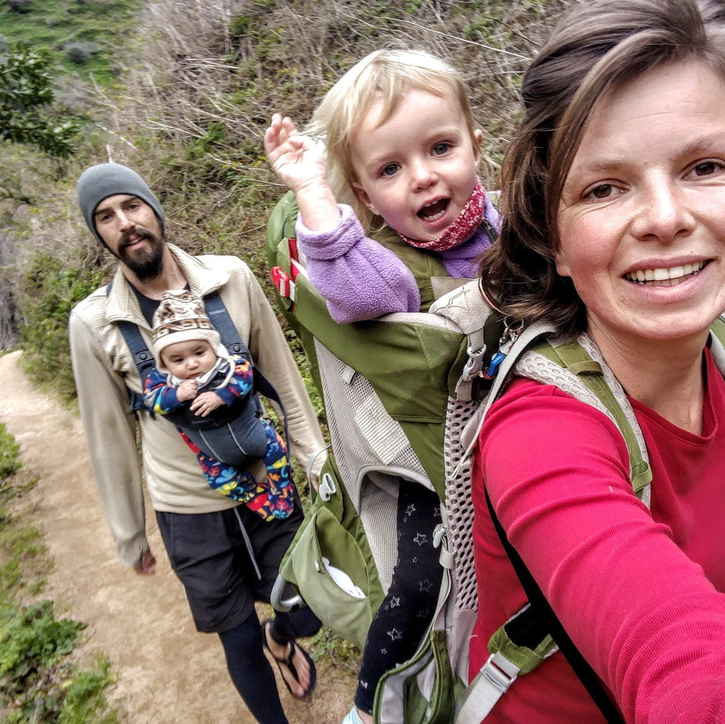 Family backpacking
