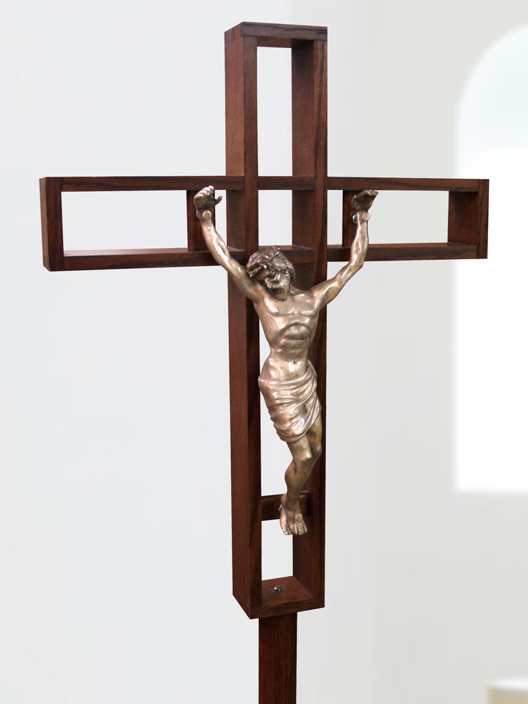 Open Processional Crucifix Bramante Studio