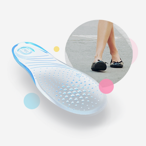 SCHOLL Gel Activ Insoles Flat Shoes 