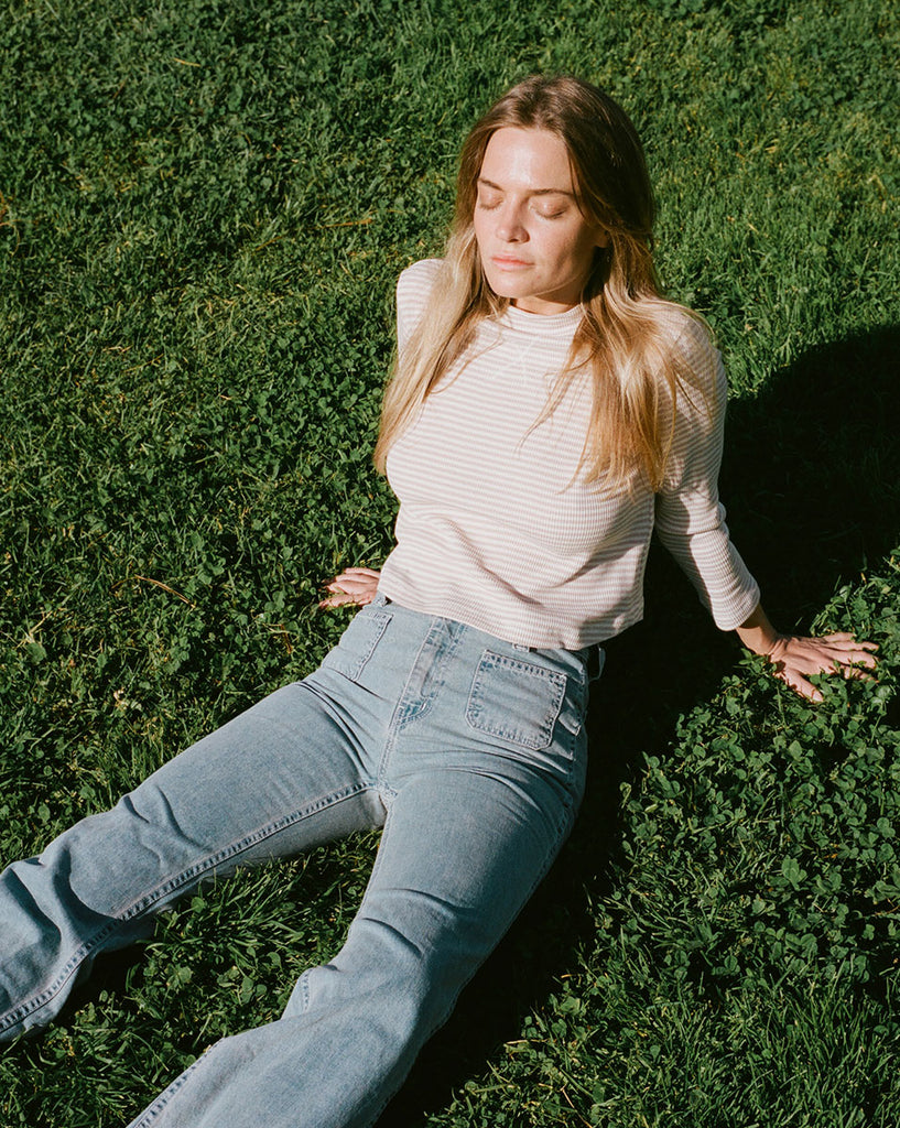 The Lula Jean in Moon Wash Denim