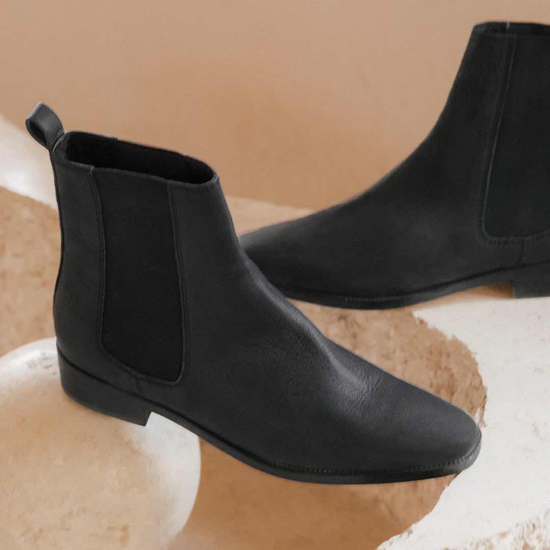 The Chelsea Boot | Noir Leather