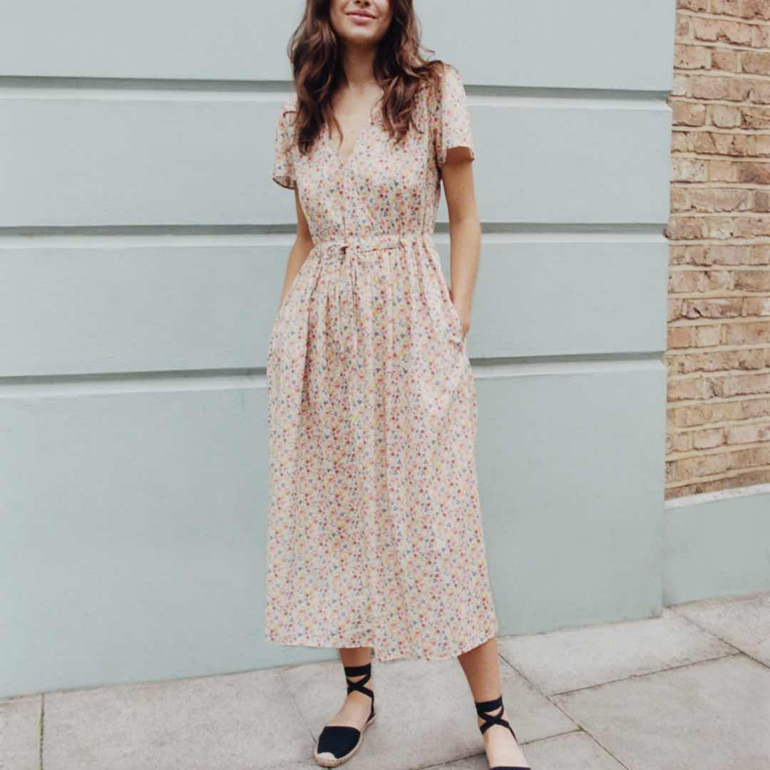 The Dawn Dress | Honey Blossom (Pockets)