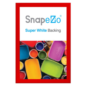 30x46 Red SnapeZo® Snap Frame - 1.7" Profile
