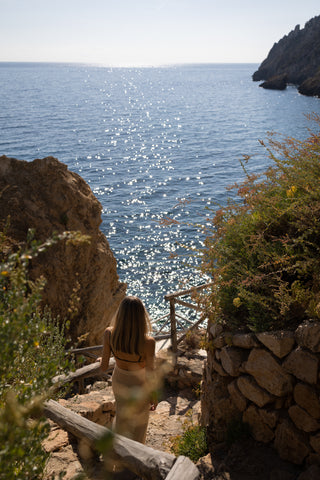 Italian coastline Rebel and Stone photoshoot