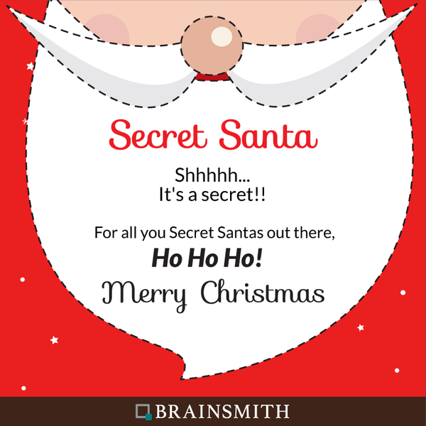 Shhhhhh.... It’s a secret!! – Brainsmith