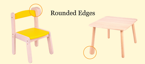Rounded edges