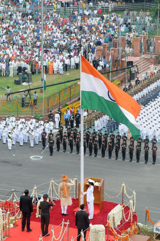 flag hoisting