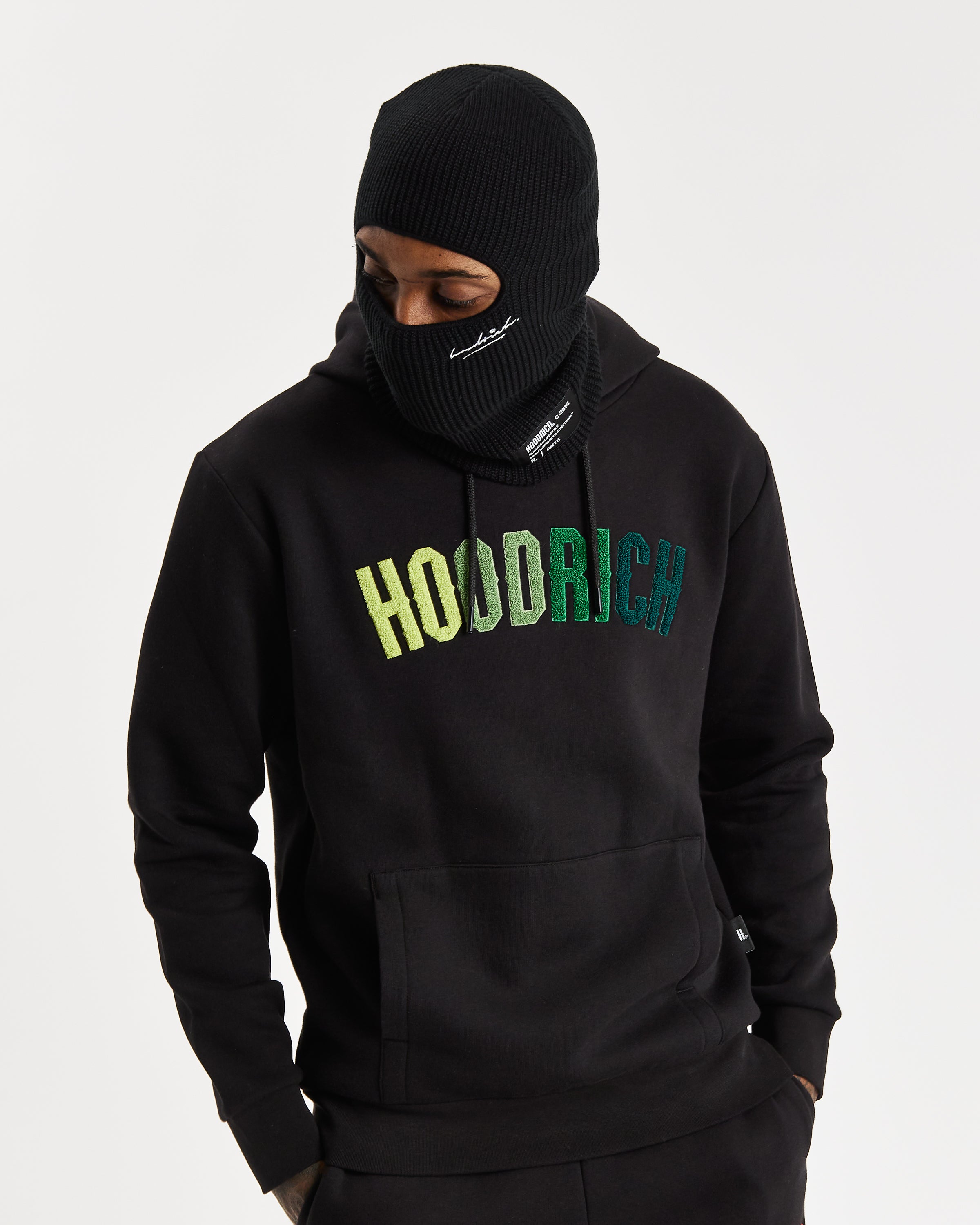 OG Knitted Balaclava - Black/White