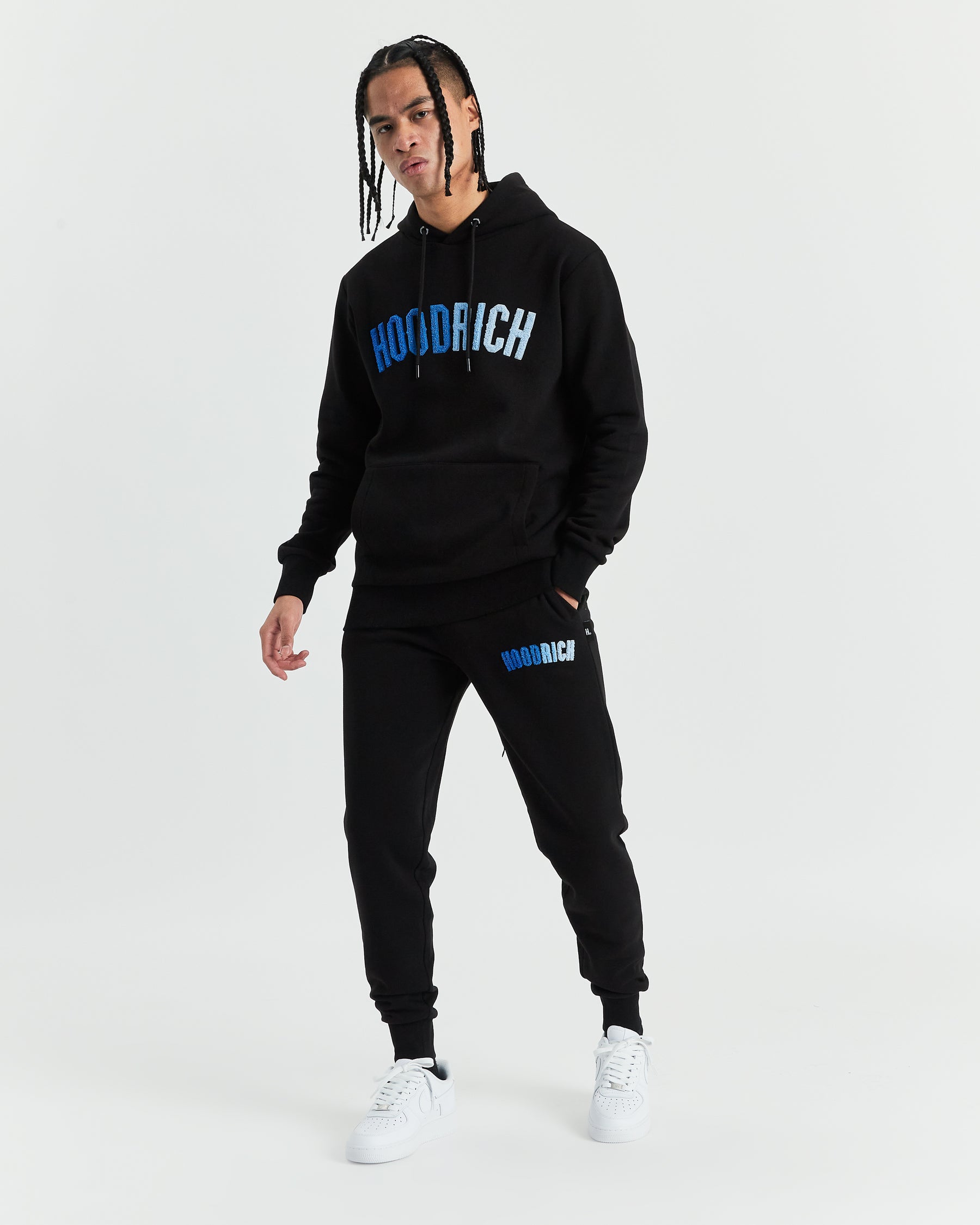 Hoodrich Hoodrich OG Ancillary OTH Hoodie Sweatshirt Black/Blue ...