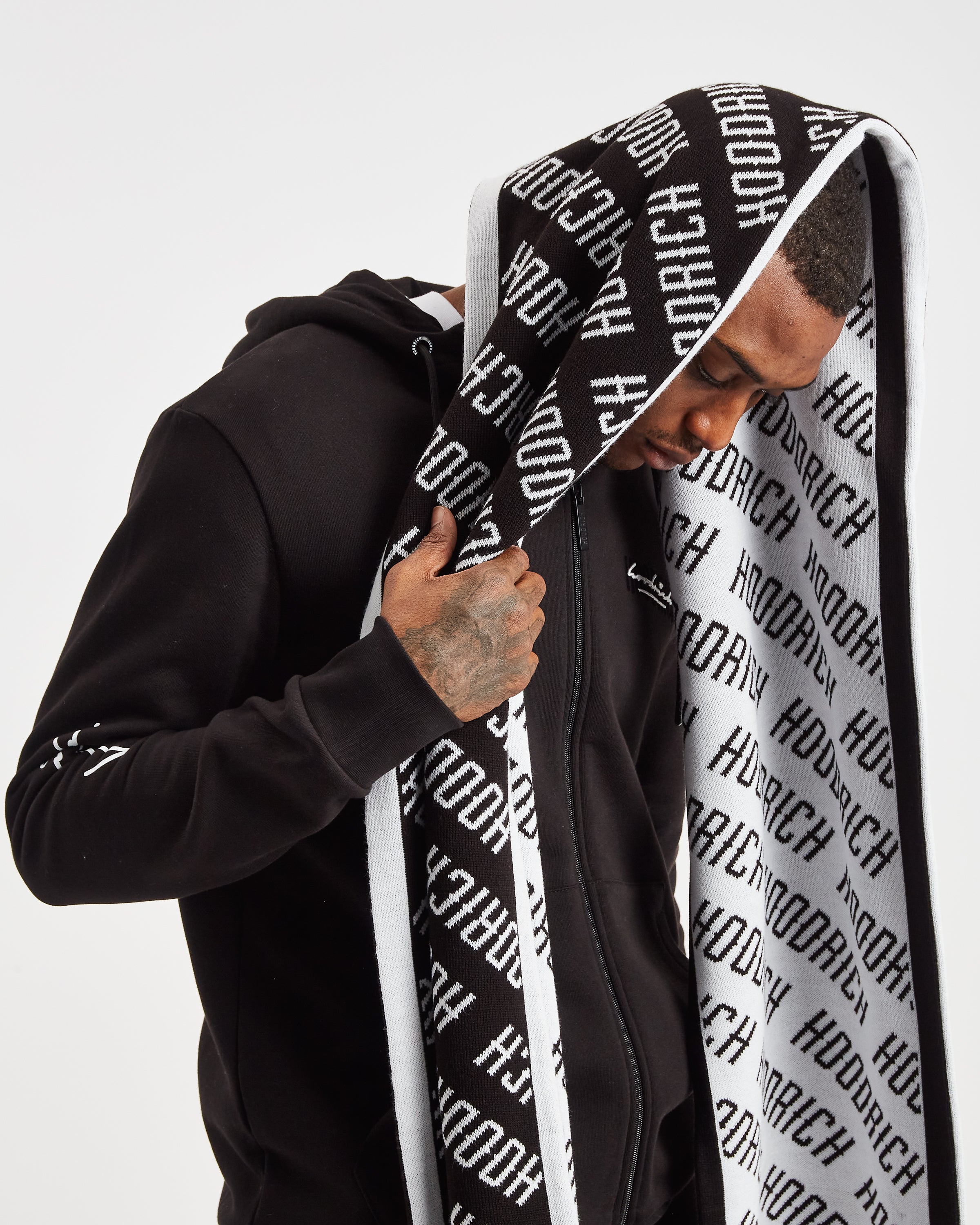 OG Logo Reversible Scarf - Black/White