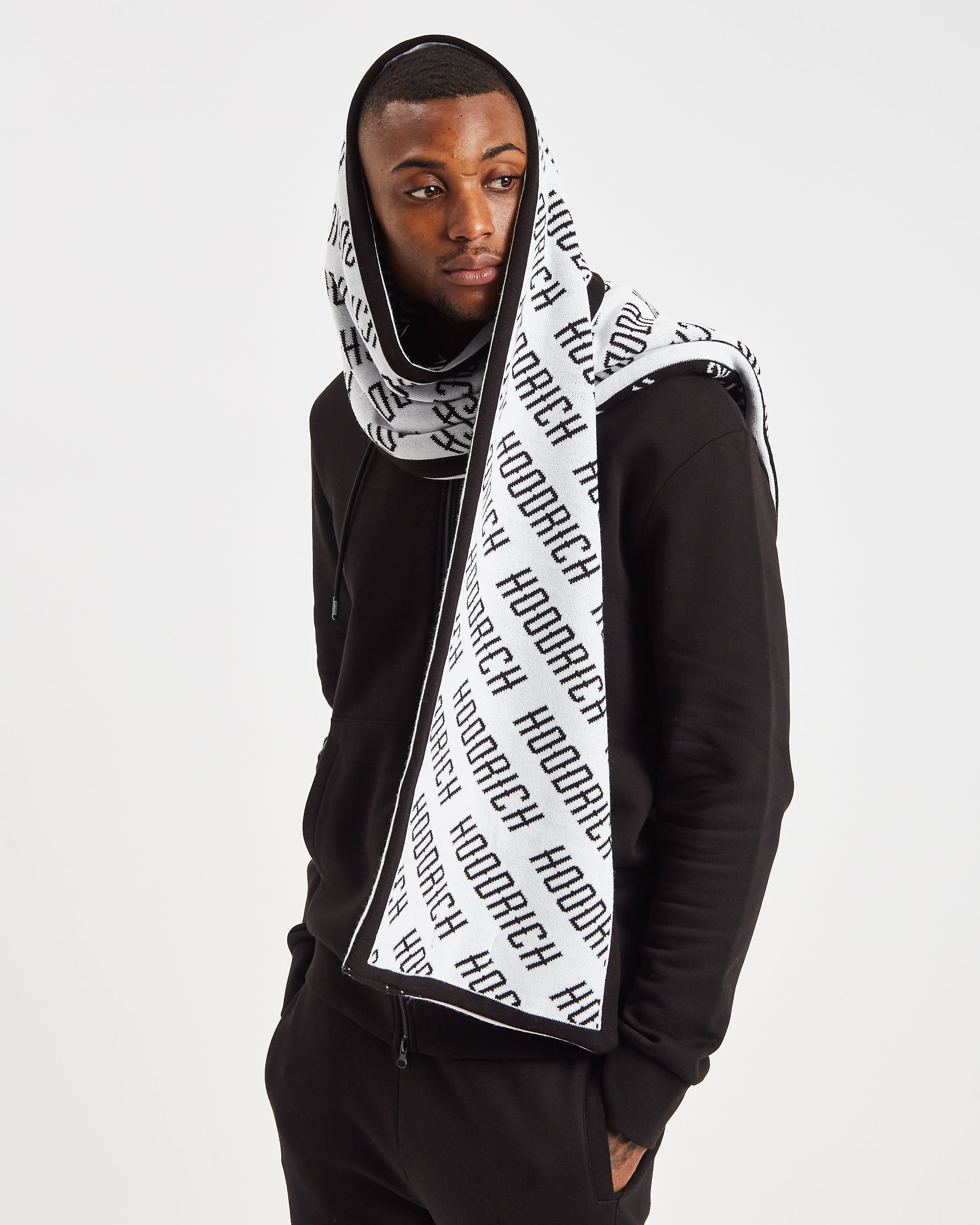 OG Logo Reversible Scarf - Black/White