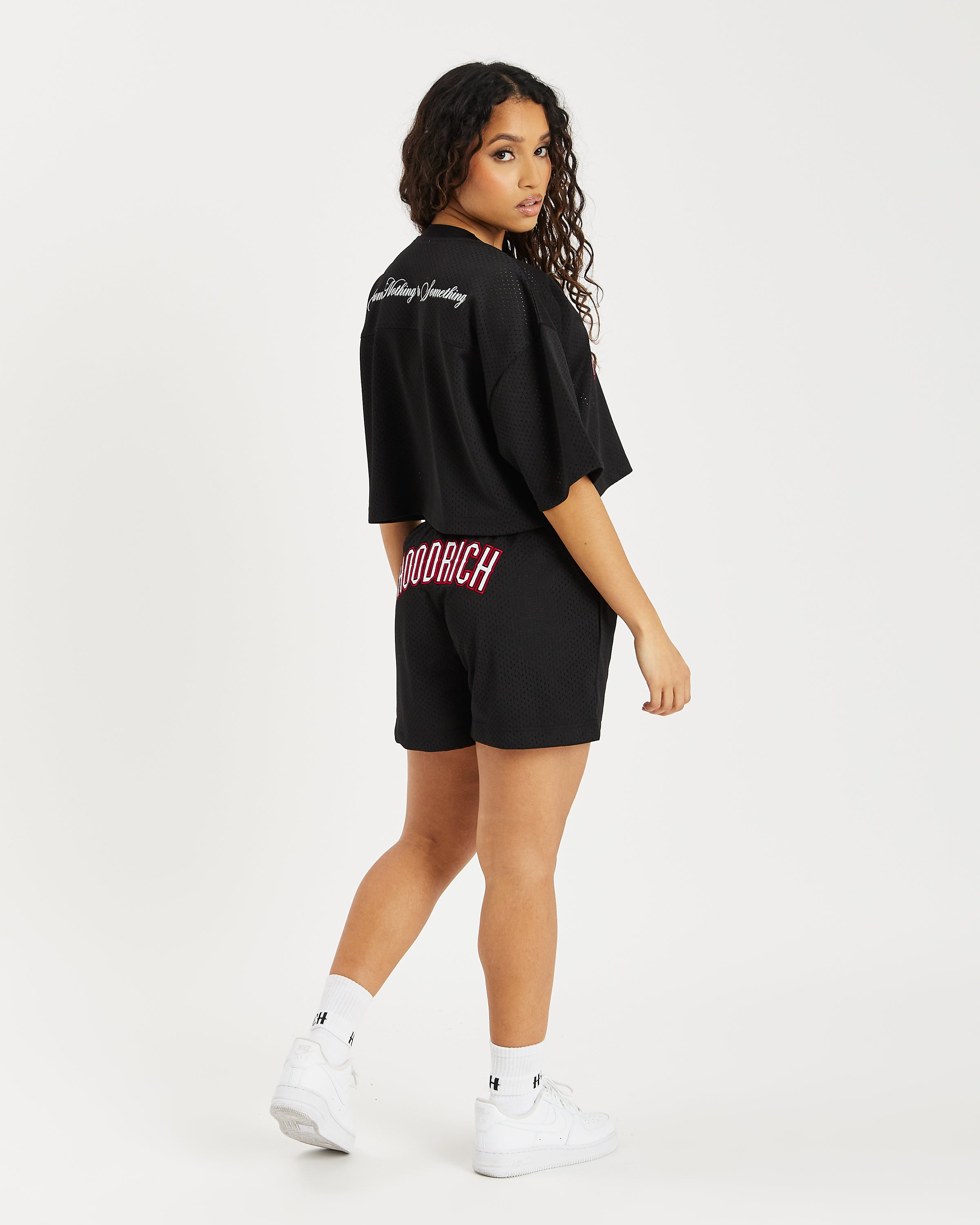 OG Court Shorts - Black/White/Red