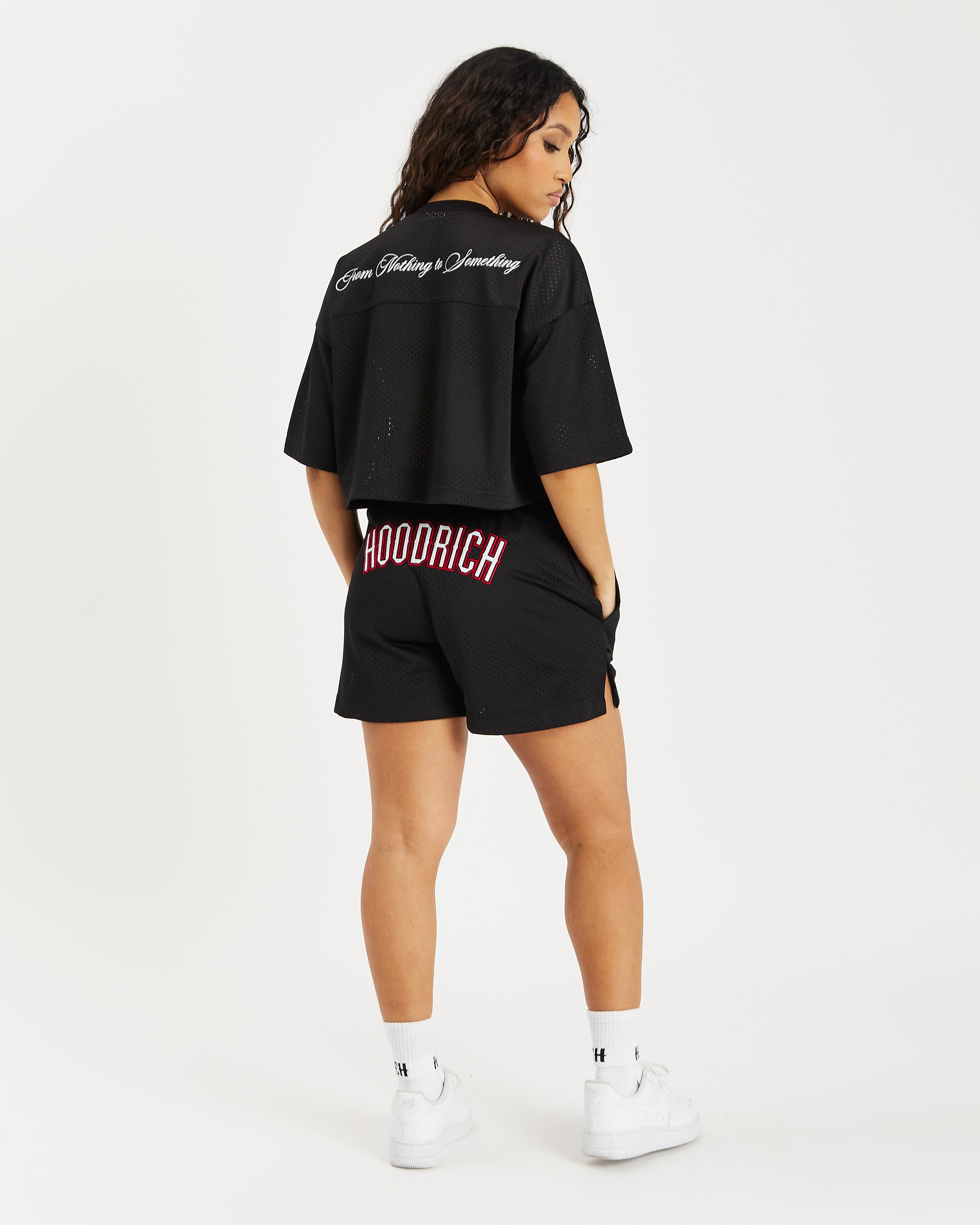 OG Court Shorts - Black/White/Red