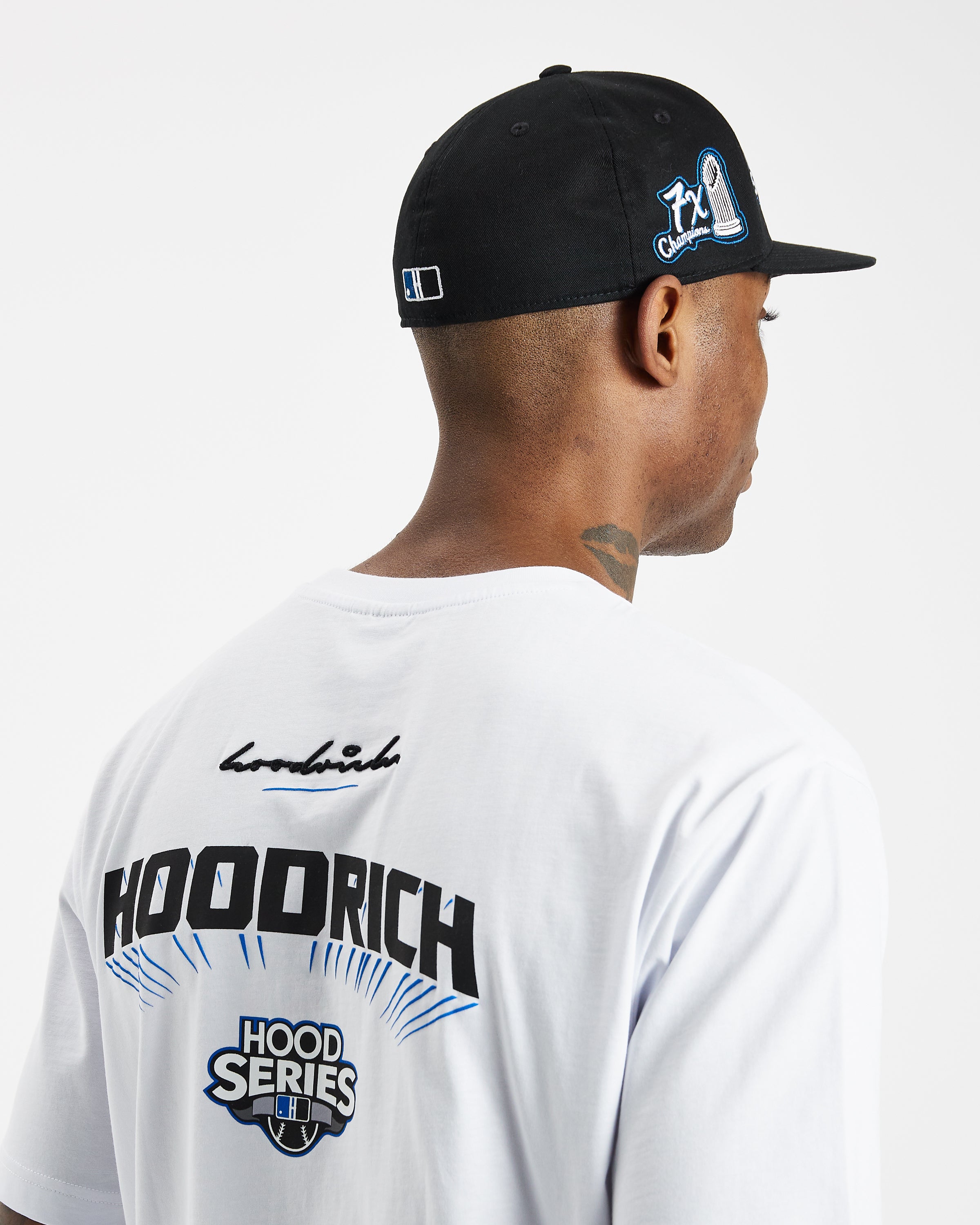 Stadium V2 Fitted Cap - Black/Blue/White