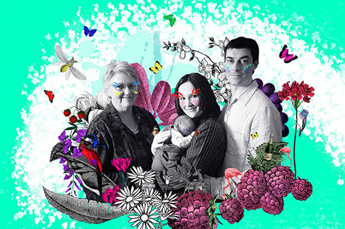 Mother's Day Portrait by Kristjana S Williams