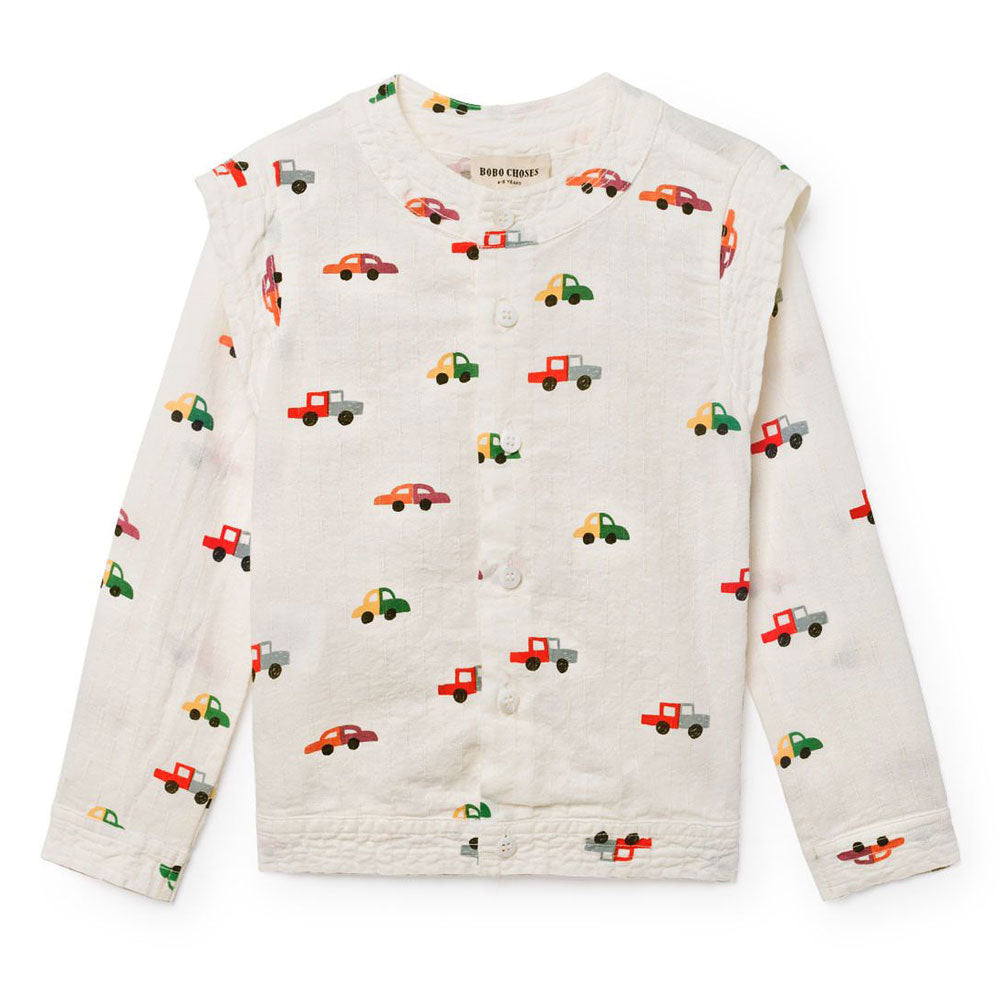 zonnebloem Inademen Bijdragen Cars Wings Blouse – Lions and Tutus