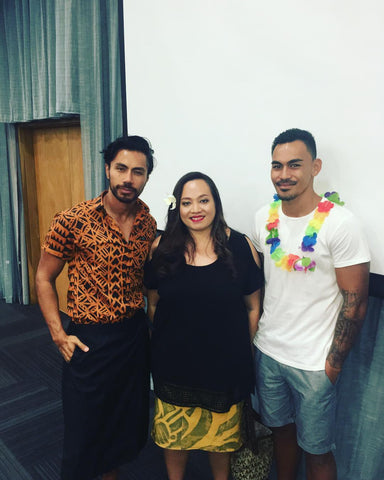 Sam Tautua, Enid Westerlund and Tavita Solomona