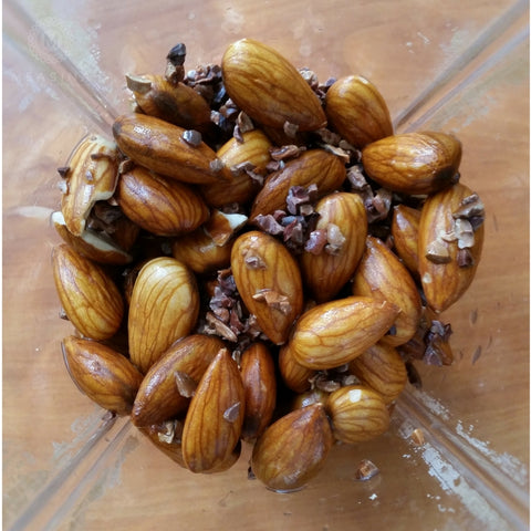 Almonds and Cacao Nibs