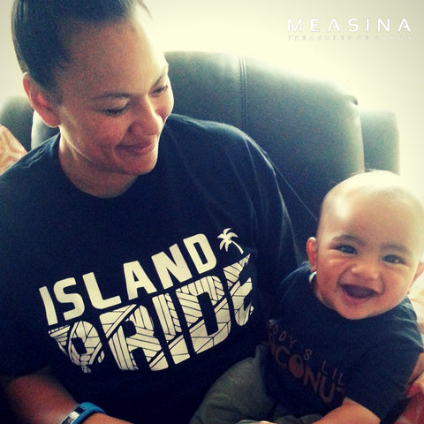 Island Pride and Daddy's Little Coconut t-shirt