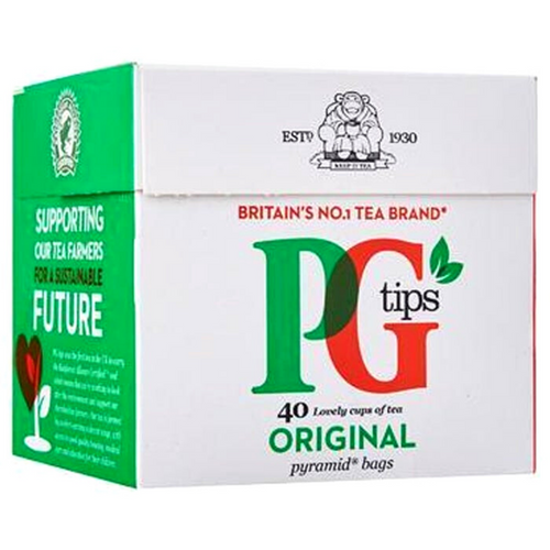 Bolsa de té con diamantes para el 75º aniversario de PG Tips