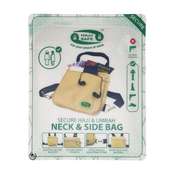 Secure Hajj&Umrah Neck&Side Bag 0
