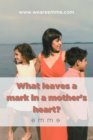 motherhood emotions, scars on a mom's heart.