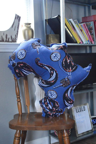African print pillow from Llulo A Leap of Style Gift Guide