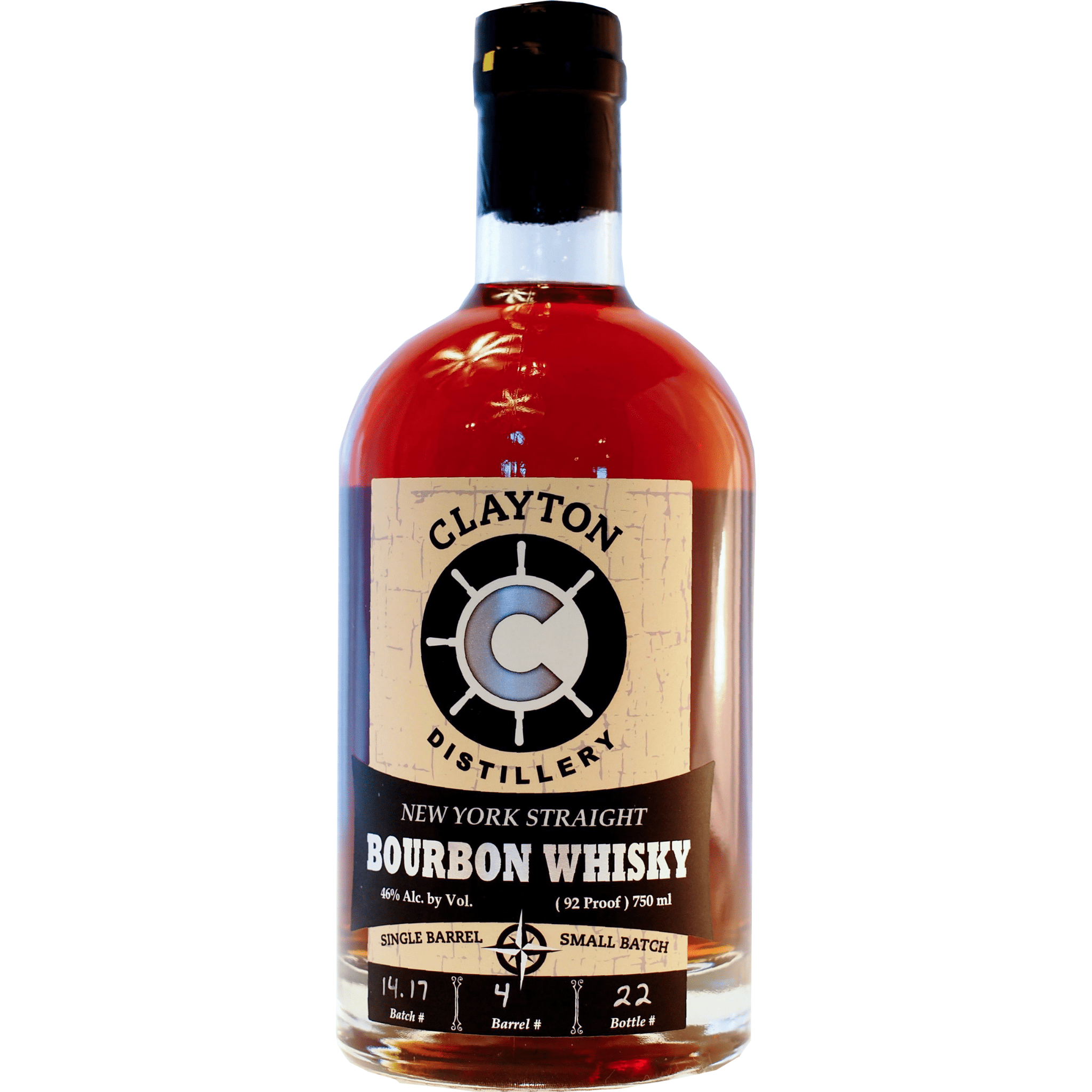 Black Button Single Barrel Straight Bourbon Whiskey 750ml