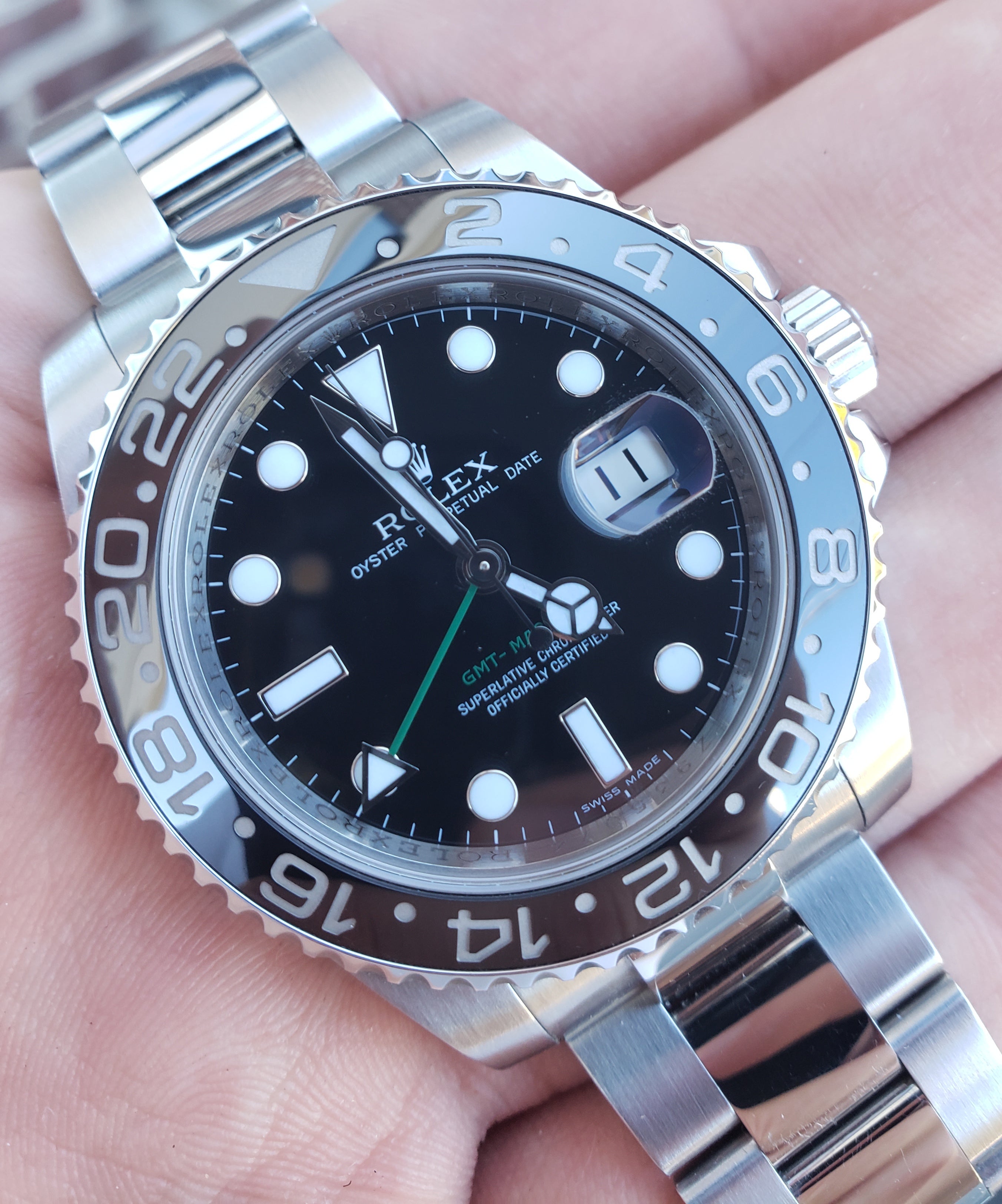 rolex gmt master ii 11670