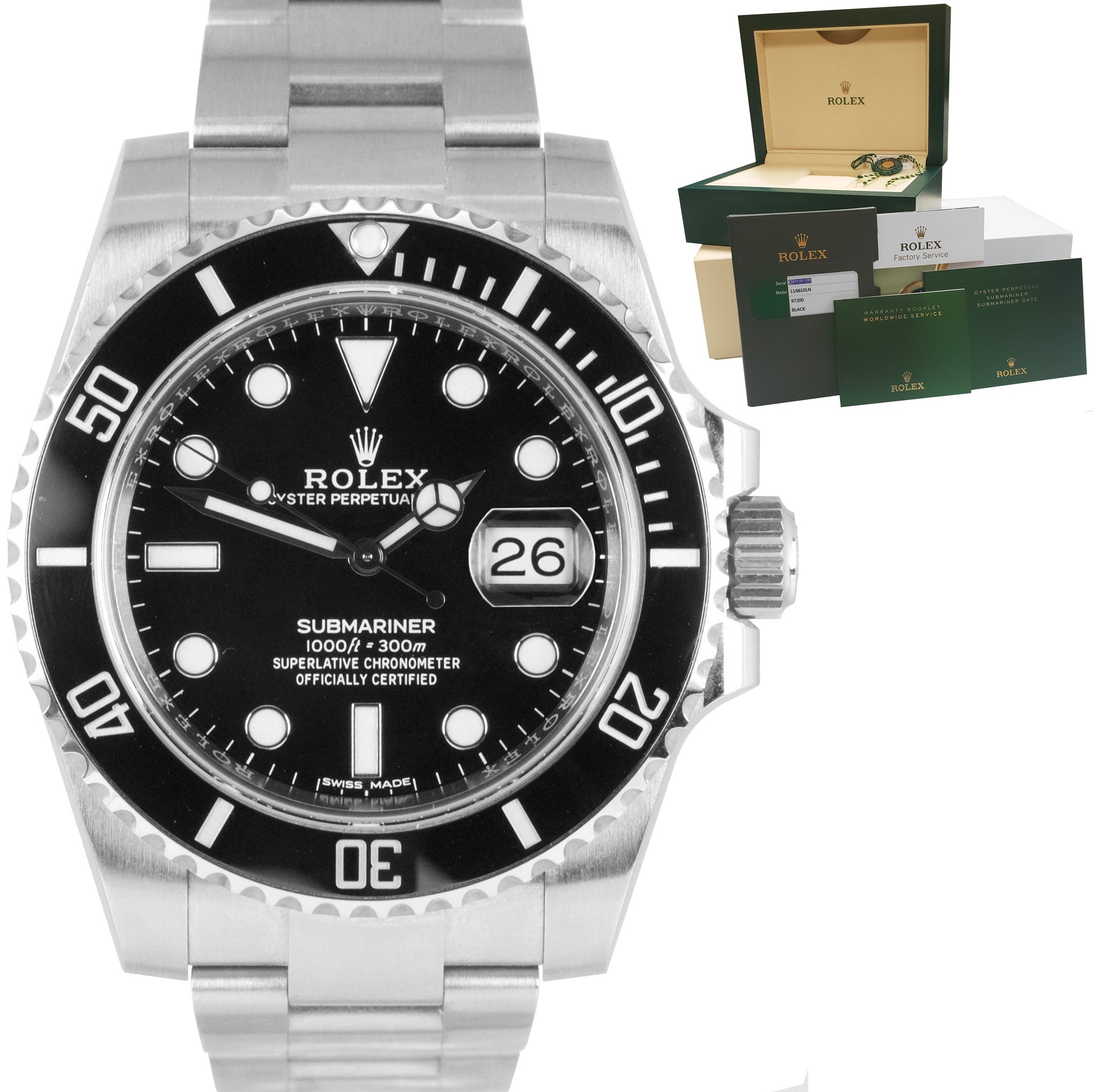 rolex submariner date 2016