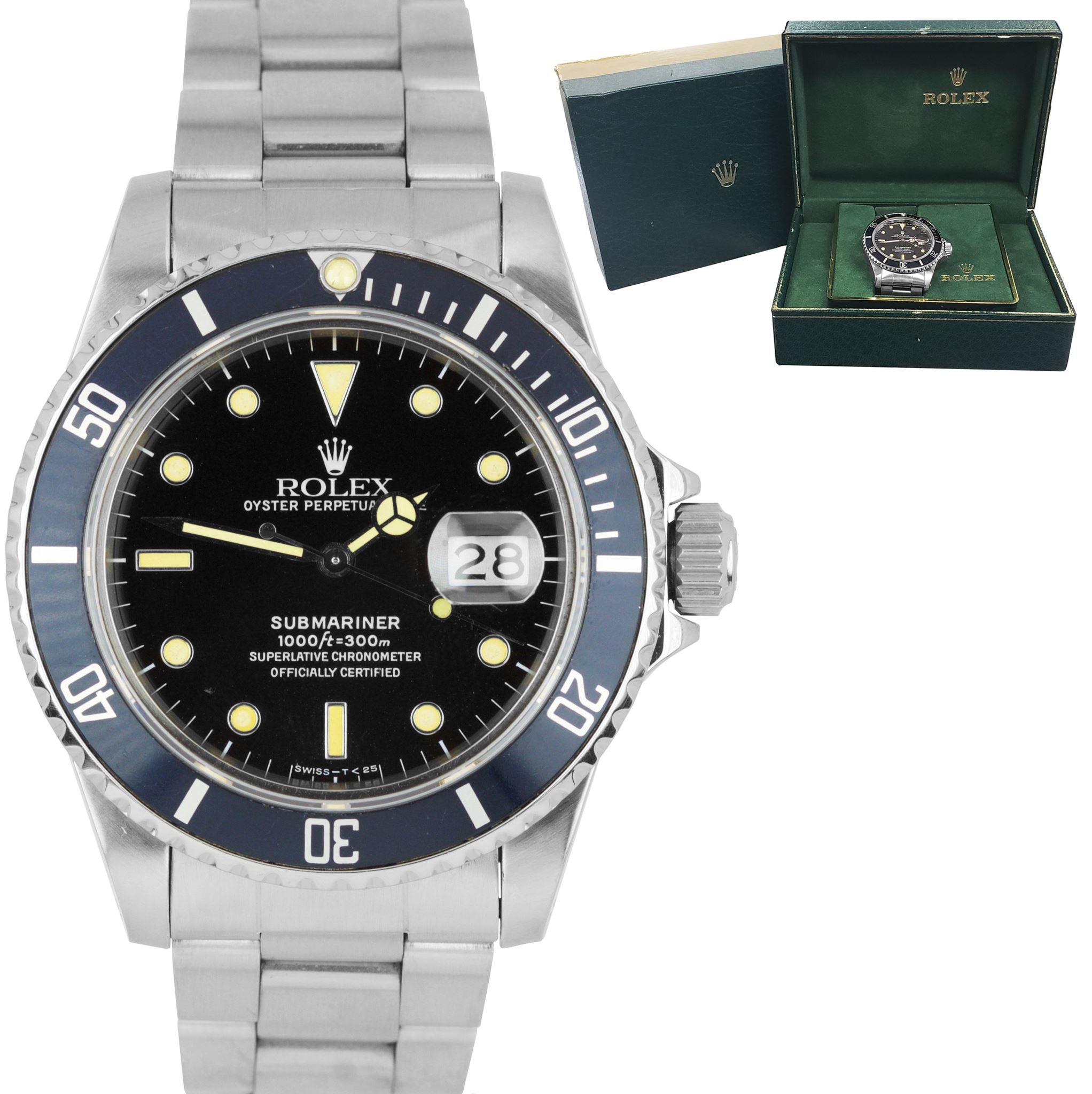 rolex submariner date 1986