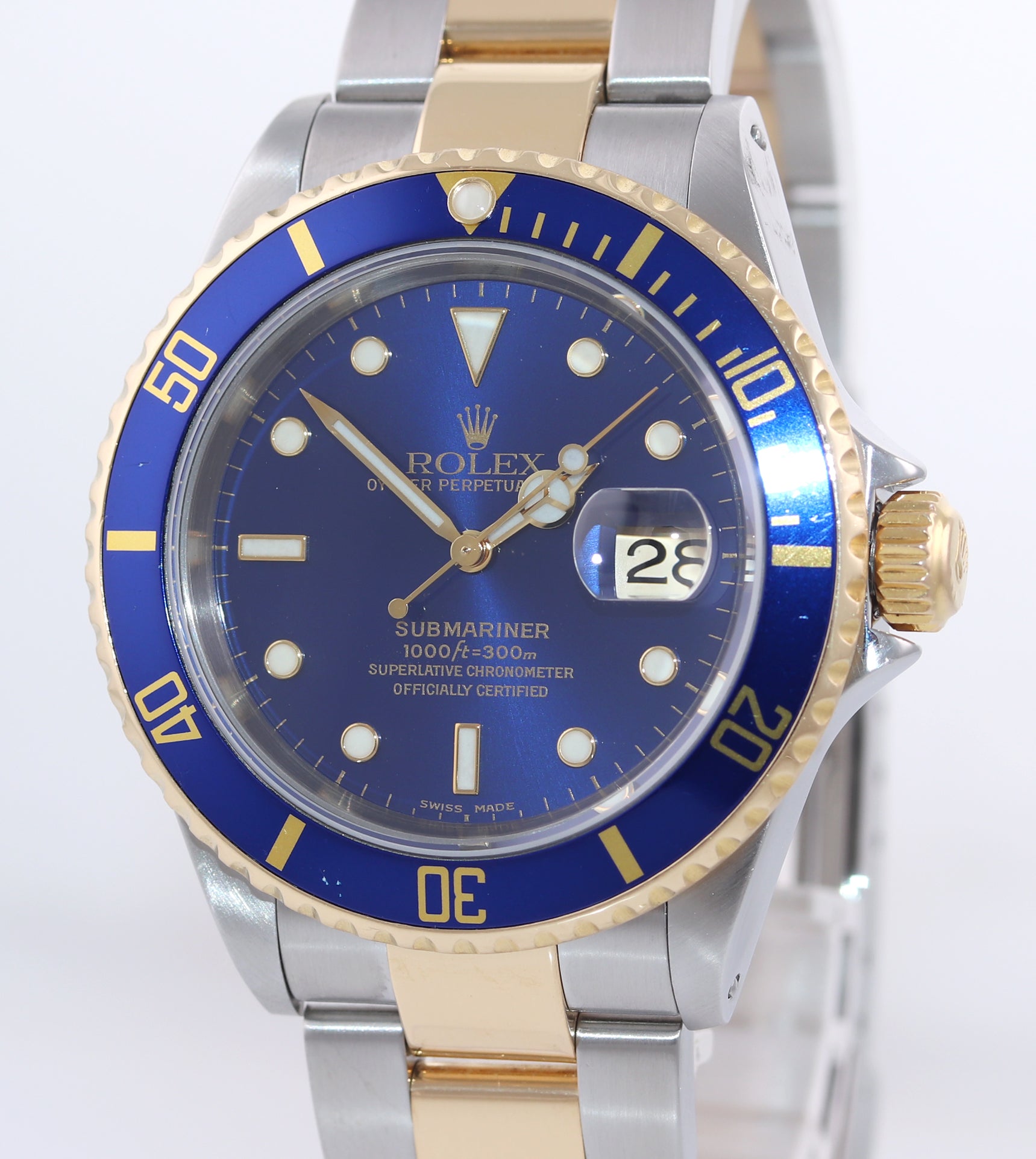 PAPERS Rolex Submariner 16613 Two Tone 