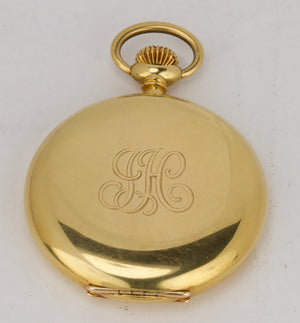tiffany gold pocket watch