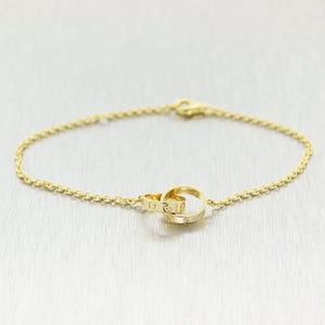 Cartier 18k Yellow Gold Baby Love 