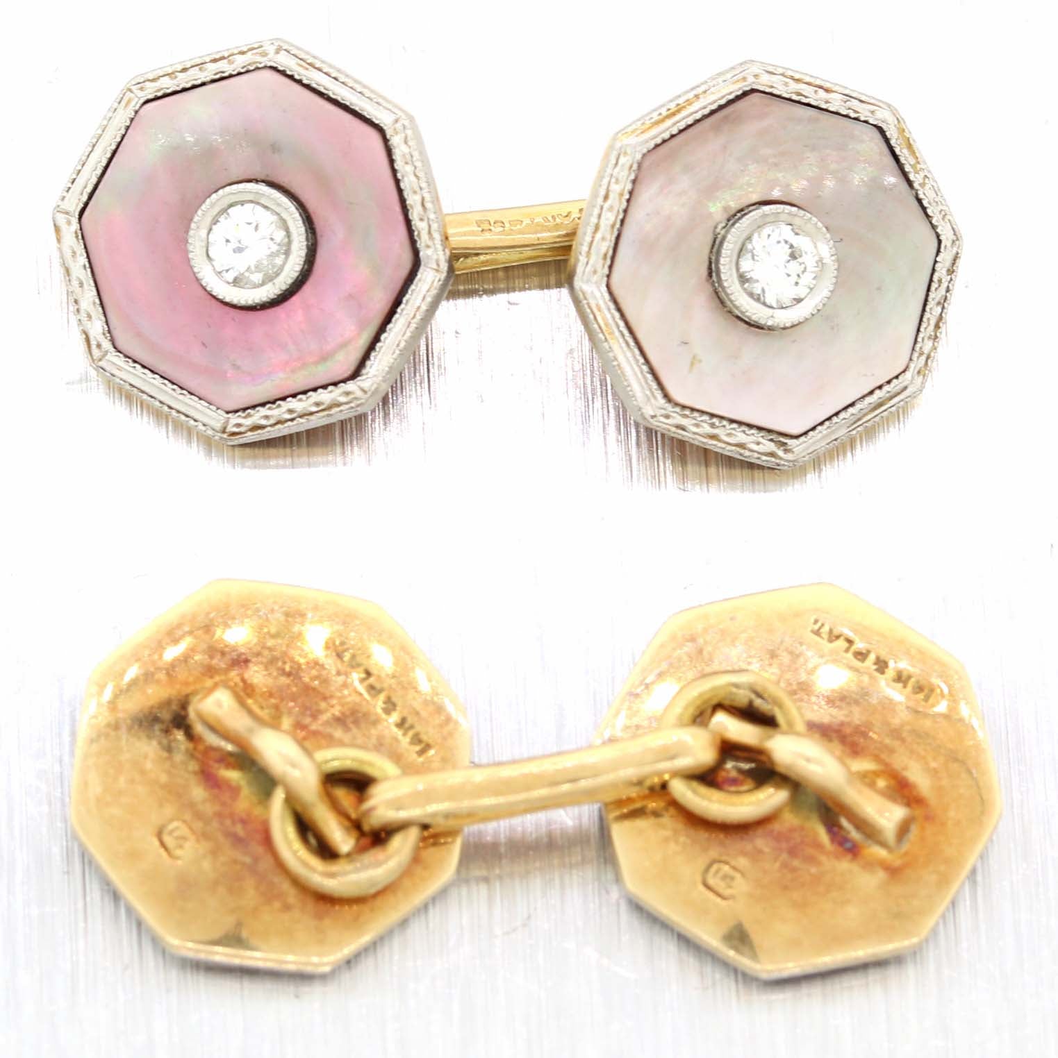 antique tiffany cufflinks