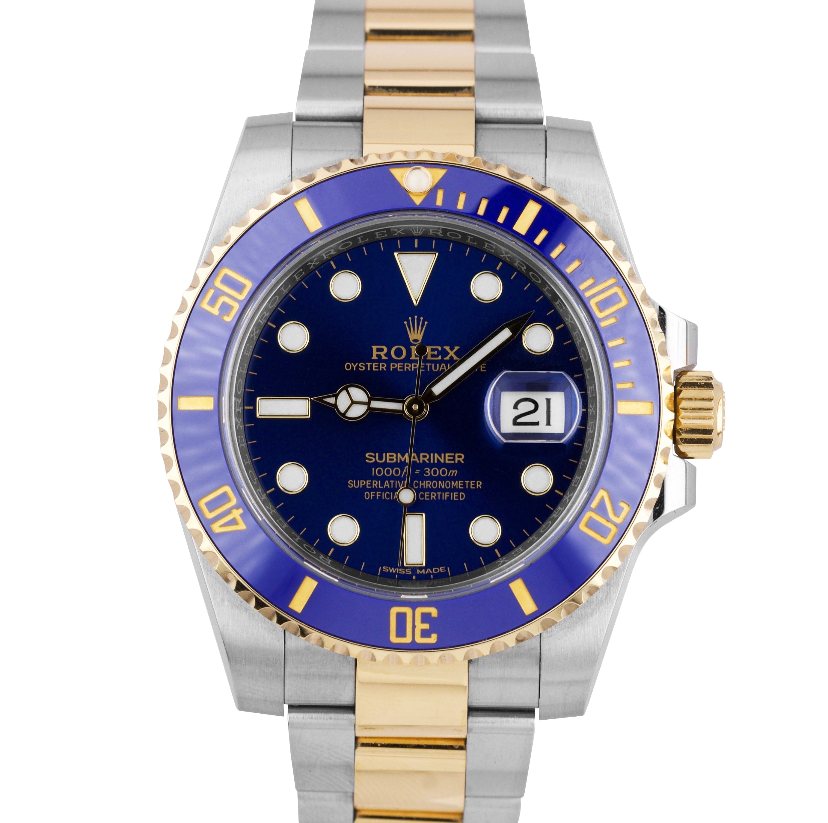 rolex submariner blue sunburst