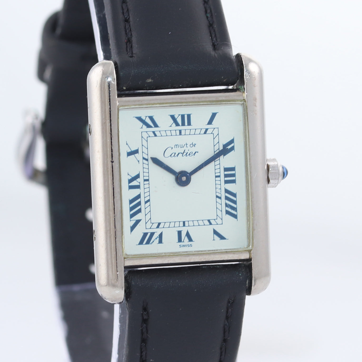 must de cartier tank argent 925