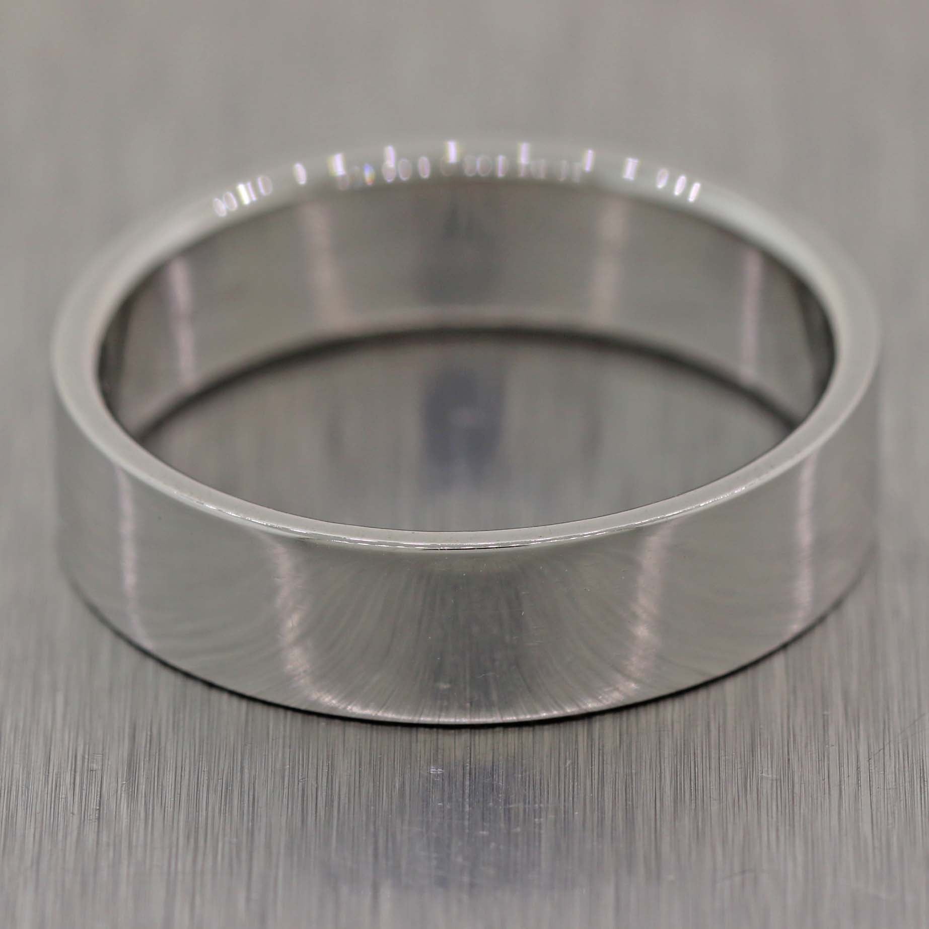 Tiffany & Co. Men's Platinum Wedding Band Ring