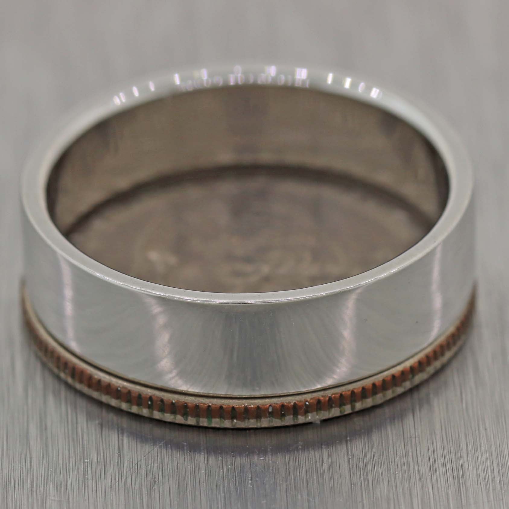 Tiffany & Co. Men's Platinum Wedding Band Ring