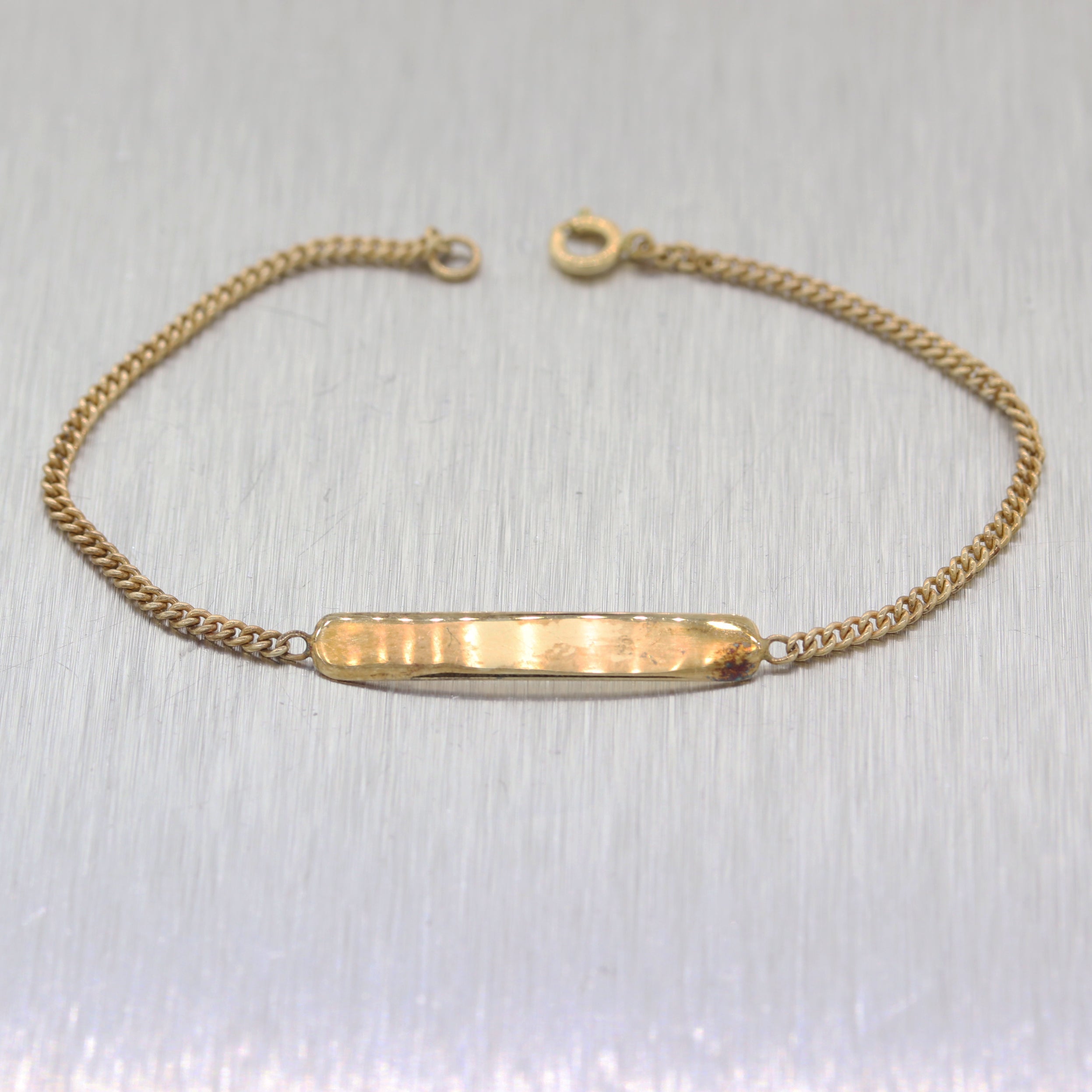 tiffany id bracelet gold