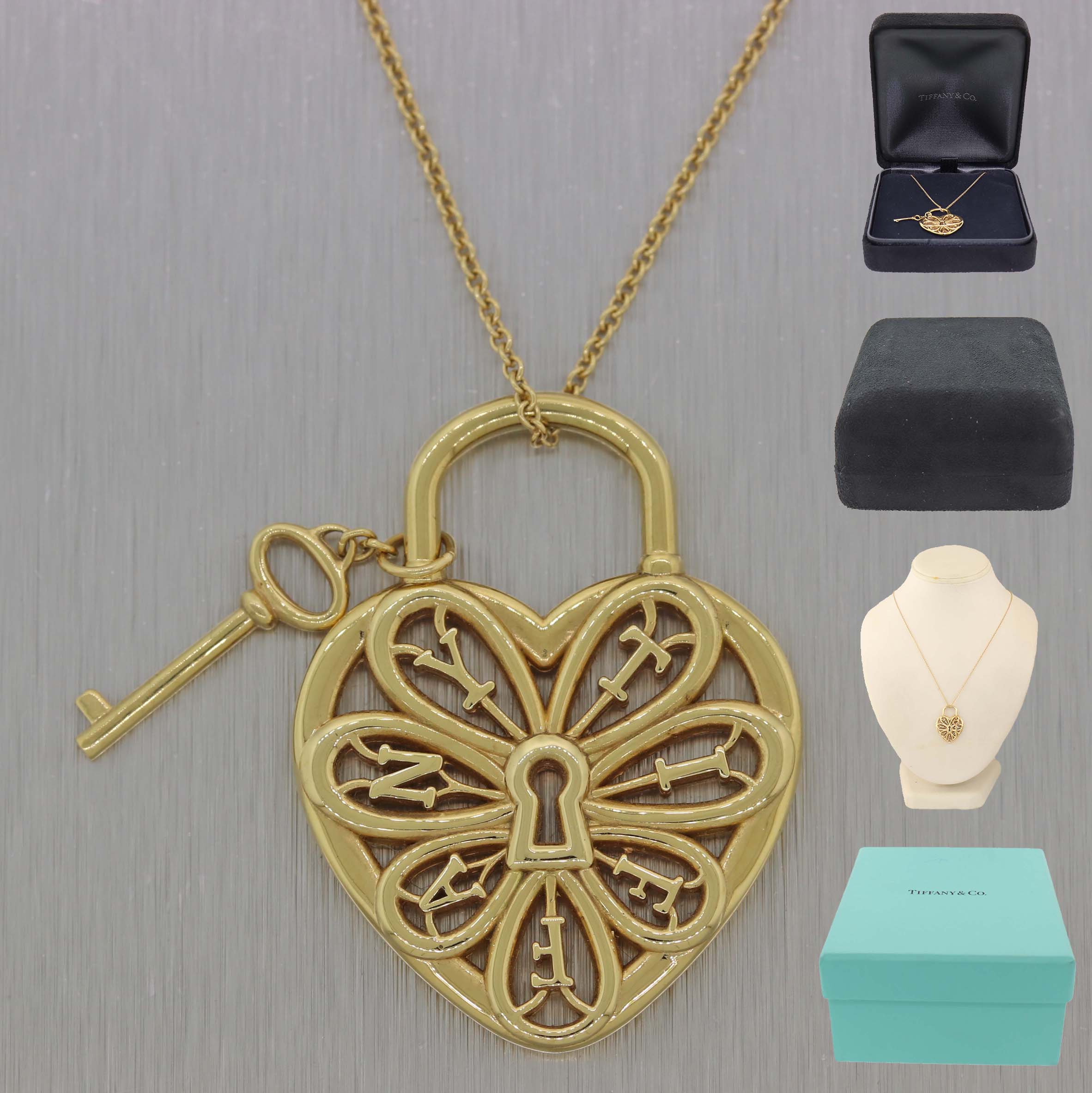 tiffany filigree heart